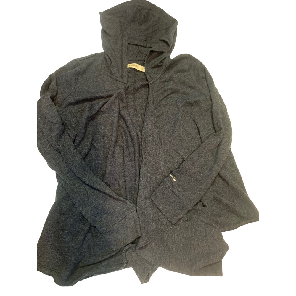 Abercrombie Kids Hooded Open‎ Cardigan Lightweight Sweater L/XL Layer